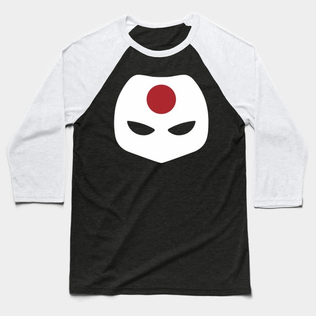 Minimalist Katana Baseball T-Shirt by PWCreate